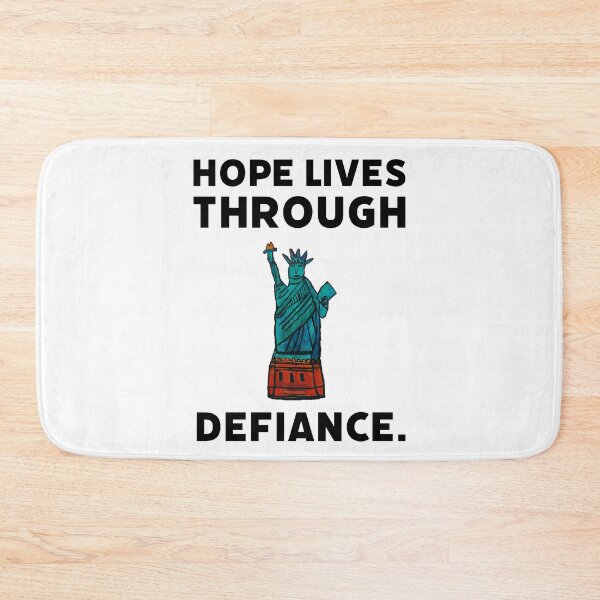 Item preview, Hope lives through defiance. designed and sold by Rachel the Artist .
