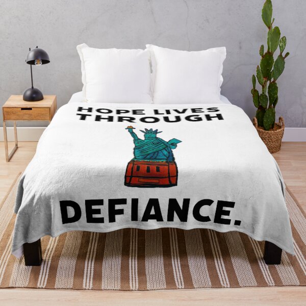 Item preview, Hope lives through defiance. designed and sold by Rachel the Artist .