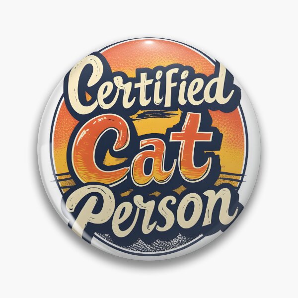 Item preview, Certified Cat Person designed and sold by owi-art.