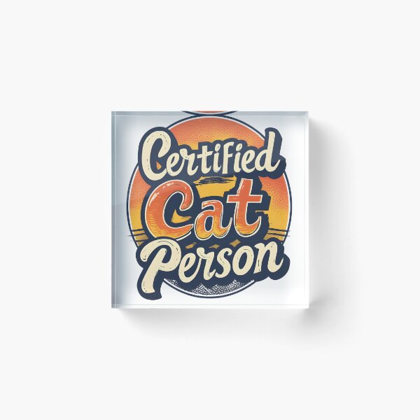 Item preview, Certified Cat Person designed and sold by owi-art.