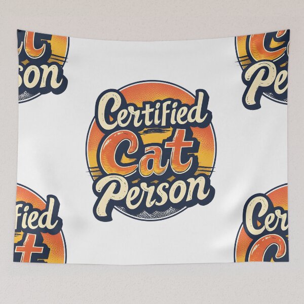 Item preview, Certified Cat Person designed and sold by owi-art.