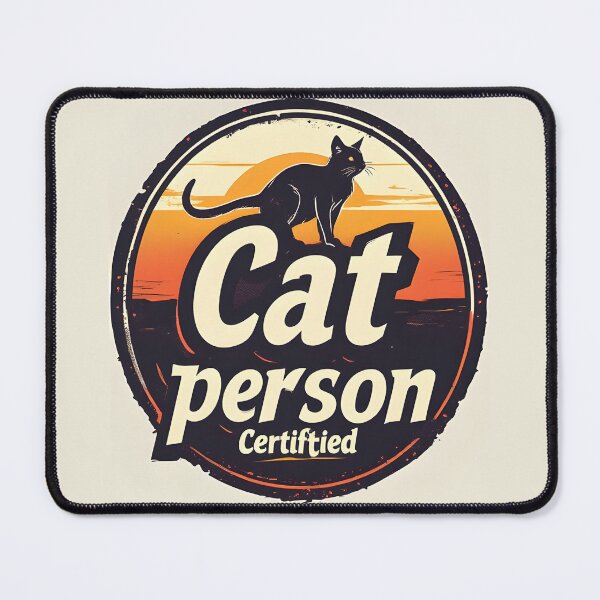 Item preview, Certified Cat Person designed and sold by owi-art.