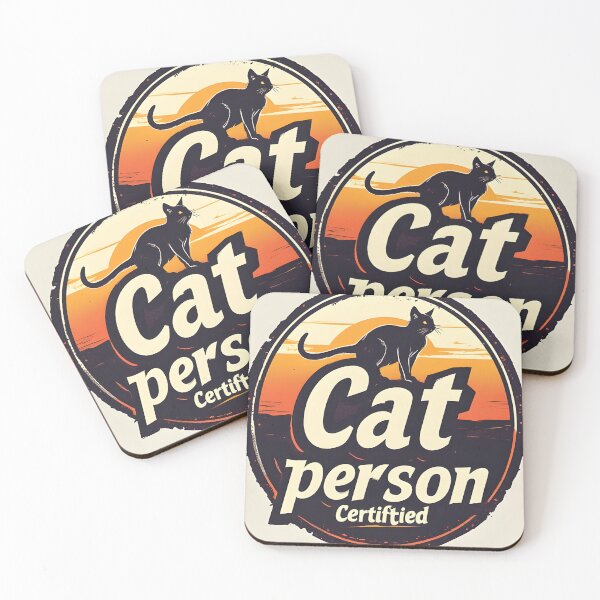 Item preview, Certified Cat Person designed and sold by owi-art.