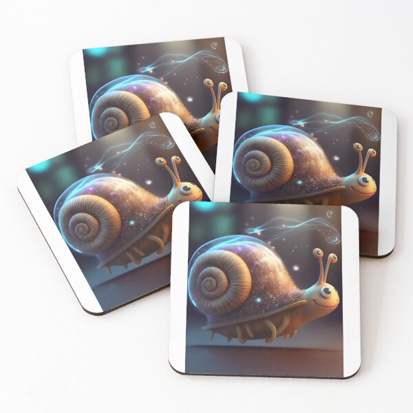 Item preview, Magic Flying Snail - Starry House with Luminous Aura designed and sold by Hipatye26.