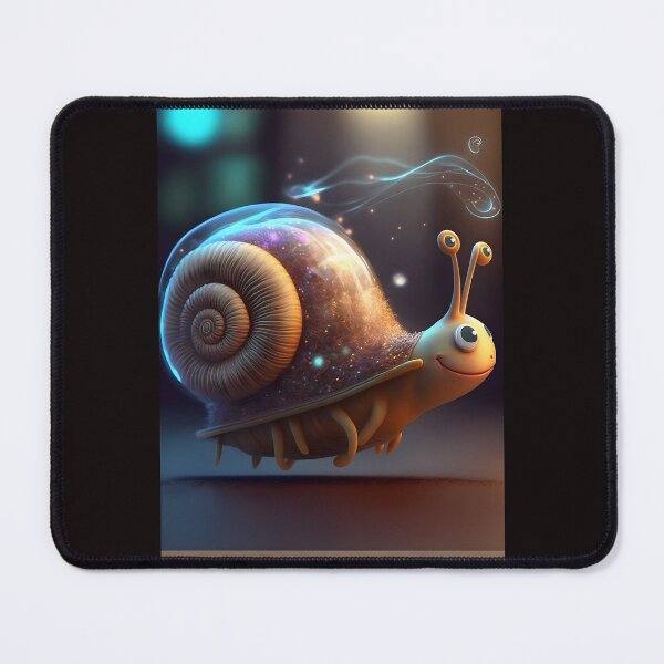Item preview, Magic Flying Snail - Starry House with Luminous Aura designed and sold by Hipatye26.