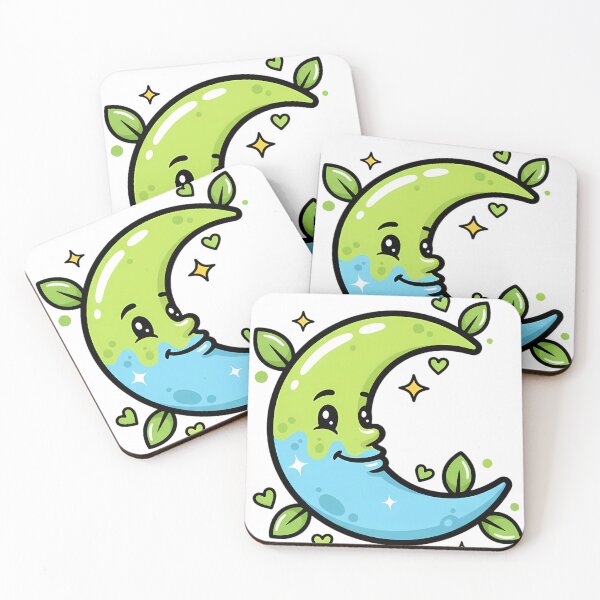 Item preview, Cute Ramadan Crescent Moon – Kawaii Islamic Illustration designed and sold by RAZ1995.