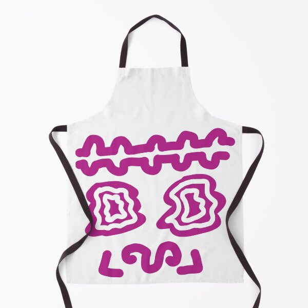 Item preview, Neon Pink Abstract Doodle Shapes designed and sold by felipemaldonadoart.