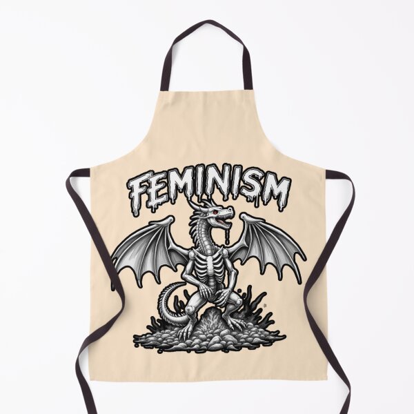 Item preview, Feminism Mythical Dragon Ghost - Fire and Strength Design designed and sold by PriyaMagic.