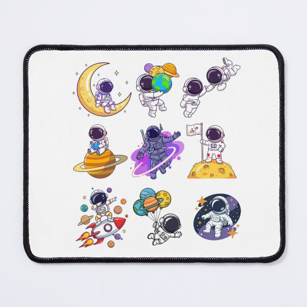 Item preview, Cute Astronauts in Space  designed and sold by Desikhanna123.