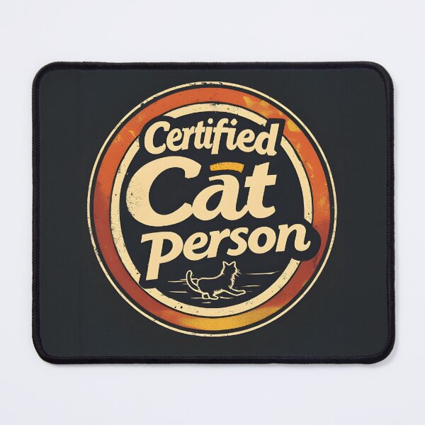 Item preview, Certified Cat Person designed and sold by owi-art.
