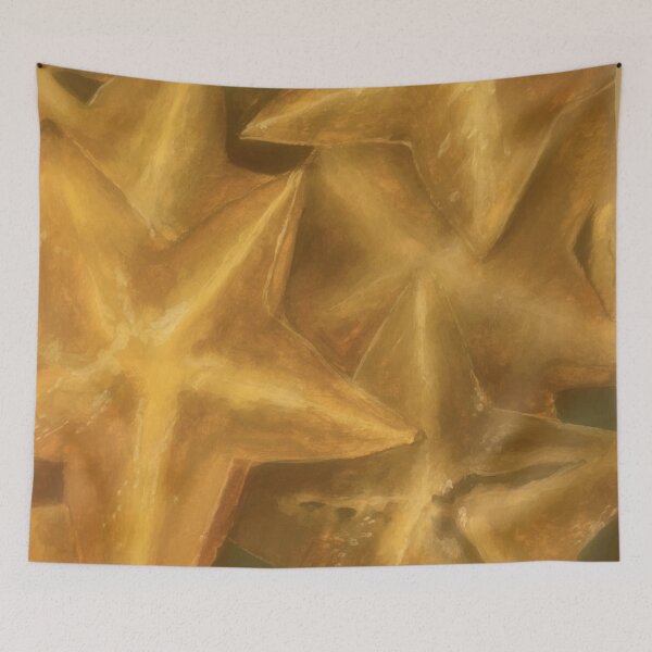 Item preview, Star fruit gouache painting  designed and sold by June Clancy.