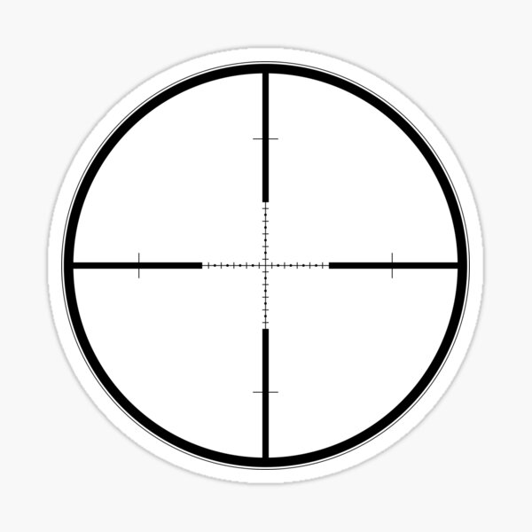 G2B Mil-Dot reticle Sticker