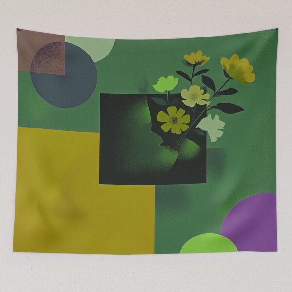 Item preview, Emerging Bloom in Structured Space designed and sold by joycrysstudio.