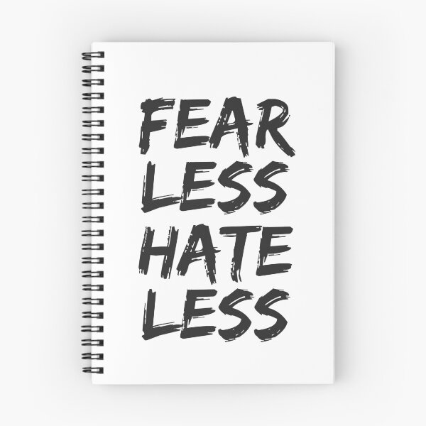 Item preview, Fear Less Hate Less designed and sold by MagicSD Designs.