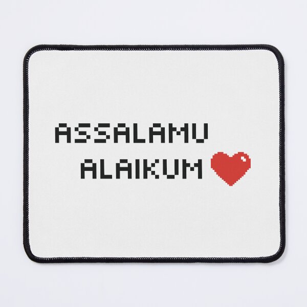 Item preview, Assalamu Alaikum Pixel Art Retro Gaming Style Islamic Greeting designed and sold by Miniature Store.