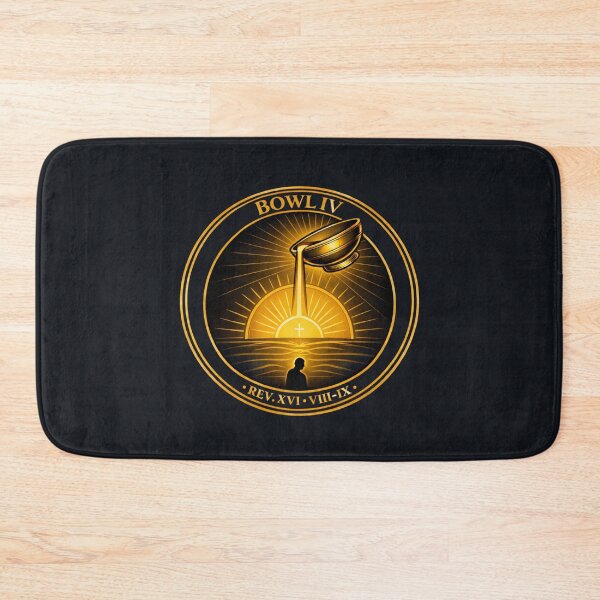 Item preview, Bowl IV — The Scorching Sun (Rev. 16:8–9) designed and sold by Sanctum Icons.
