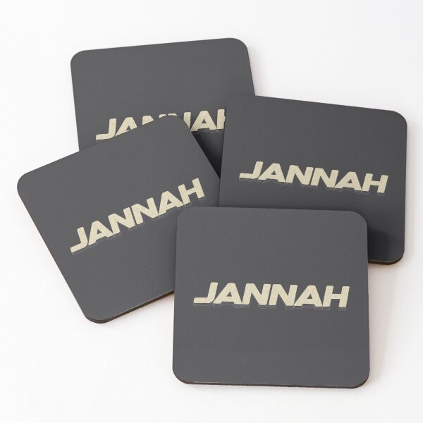Item preview, Jannah Aesthetic Retro Grainy Typography Islamic Art designed and sold by Miniature Store.