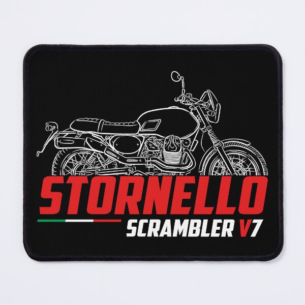 Item preview, Motorcycle Moto V7 II Stornello Scrambler 2016-2018, biker designed and sold by ThrottleArts.