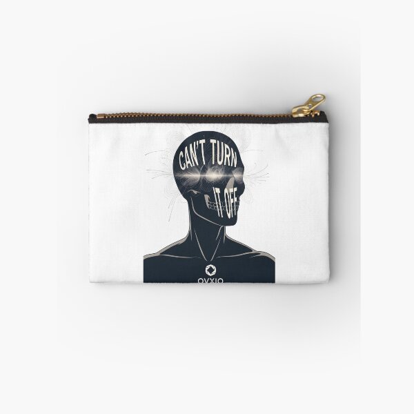 Item preview, Can't Turn It Off - Overthinking Anxiety Mental Health Art designed and sold by OVXIO.