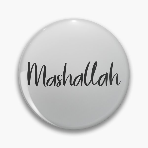 Item preview, Mashallah Minimalist Elegant Handwritten Script Islamic Art designed and sold by Miniature Store.