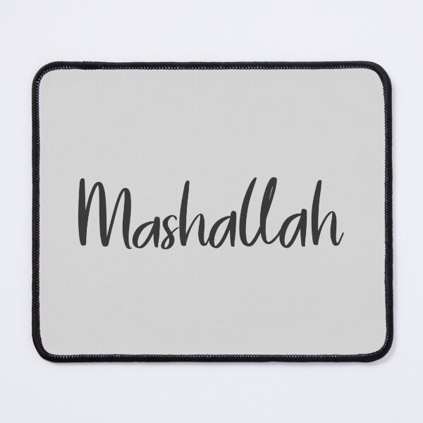 Item preview, Mashallah Minimalist Elegant Handwritten Script Islamic Art designed and sold by Miniature Store.