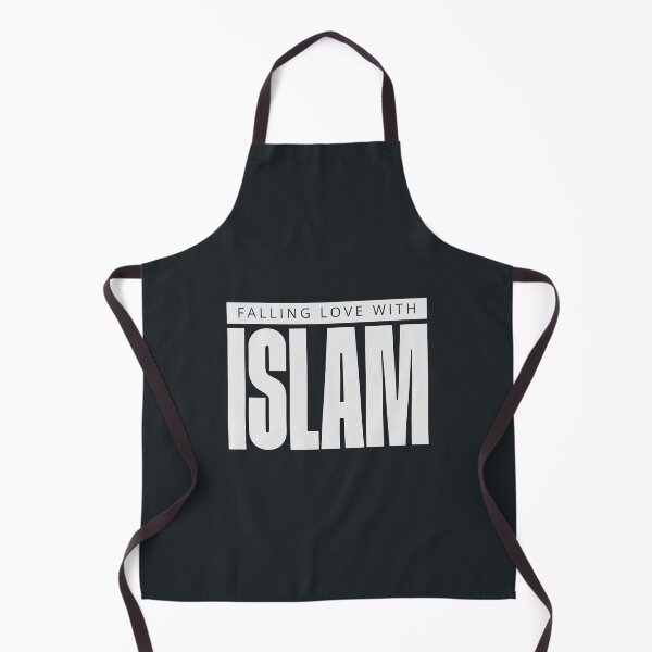 Item preview, Falling Love With Islam Modern Bold Typography Islamic Art designed and sold by Miniature Store.