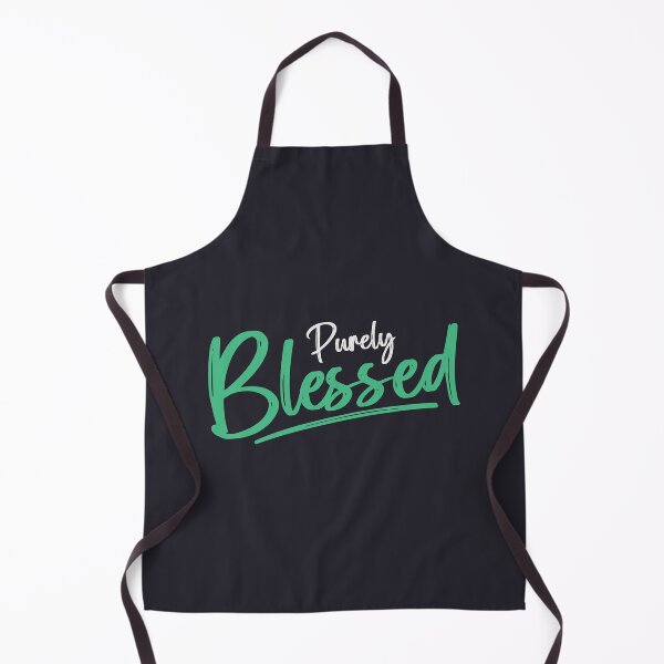 Item preview, Purely Blessed Mint Green Minimalist Script Typography Art designed and sold by Miniature Store.
