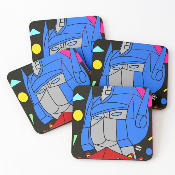 Artikelvorschau, Optimus Prime 80er Pop Art entworfen und verkauft von MechanixByKITTs.