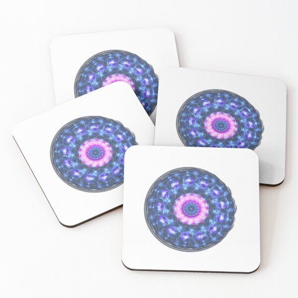 Item preview, Spirograph Blue Pink and Purple designed and sold by bookstackdream.