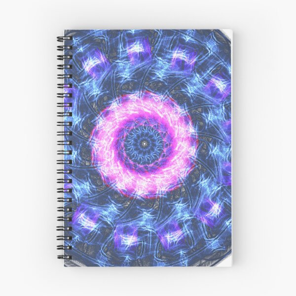 Item preview, Spirograph Blue Pink and Purple designed and sold by bookstackdream.
