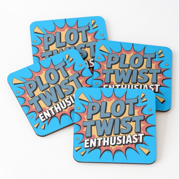 Item preview, Plot Twist Enthusiast Comic Pop designed and sold by bookstackdream.