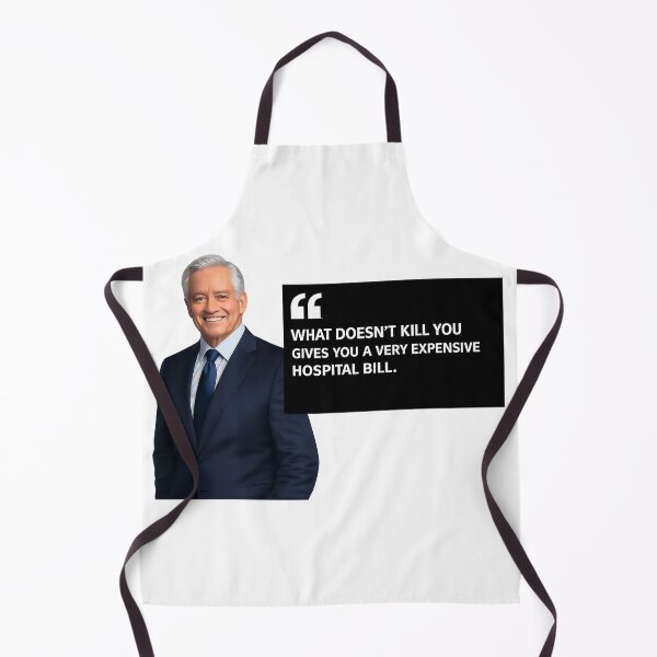Item preview, What Doesn’t Kill You Gives You a Very Expensive Hospital Bill – Dark Humor Motivational Quote designed and sold by StrayaDesign.