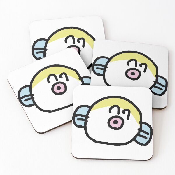 Item preview, Nikoniko Fugu smile animals Illustration designed and sold by witty_sheep.