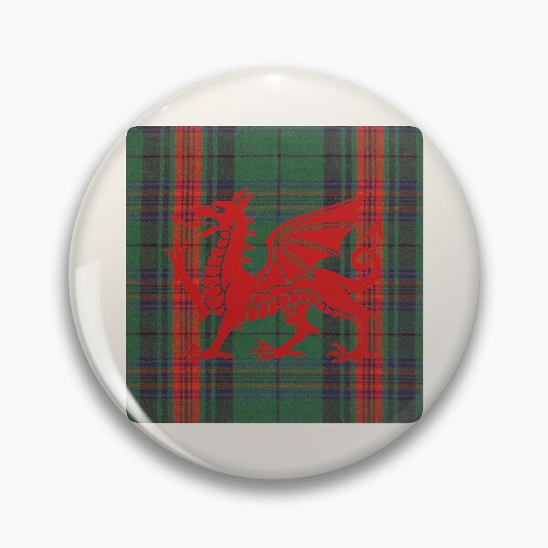 Item preview, ✨ Owen Welsh Tartan – The Noble Lineage & y Ddraig Goch - the red dragon v4 designed and sold by WheelieGdArt.