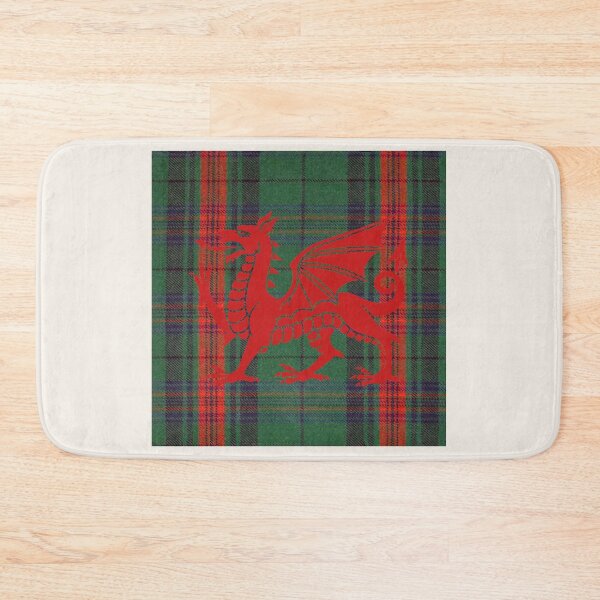 Item preview, ✨ Owen Welsh Tartan – The Noble Lineage & y Ddraig Goch - the red dragon v4 designed and sold by WheelieGdArt.