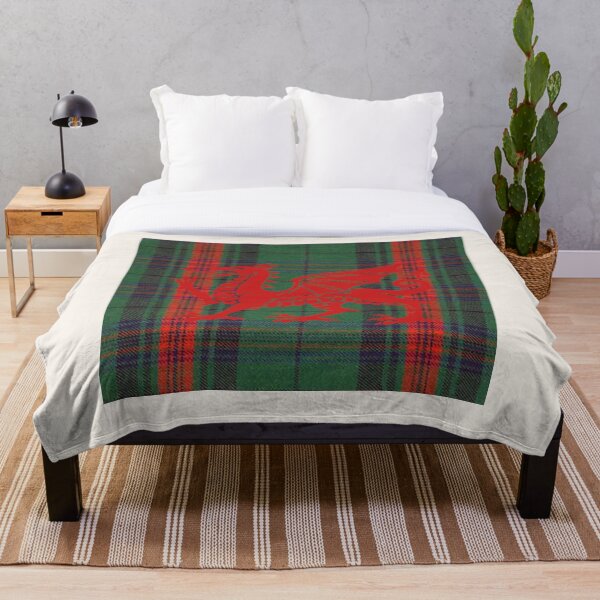 Artikelvorschau, ✨ Owen Welsh Tartan – The Noble Lineage & y Ddraig Goch – der rote Drache v4 entworfen und verkauft von WheelieGdArt.
