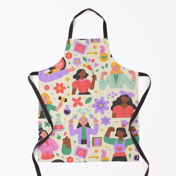 Item preview, Girl Boss Science Pattern – Empowered Women in STEM Celebration designed and sold by Midnight Veil Designs.