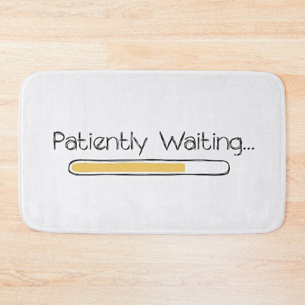 Item preview, Patiently Waiting Hand Drawn Loading Bar Islamic Sabr Art designed and sold by Miniature Store.