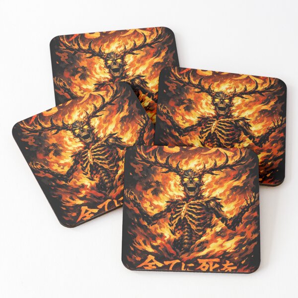 Item preview, burning skeleton  designed and sold by Rmuhi.