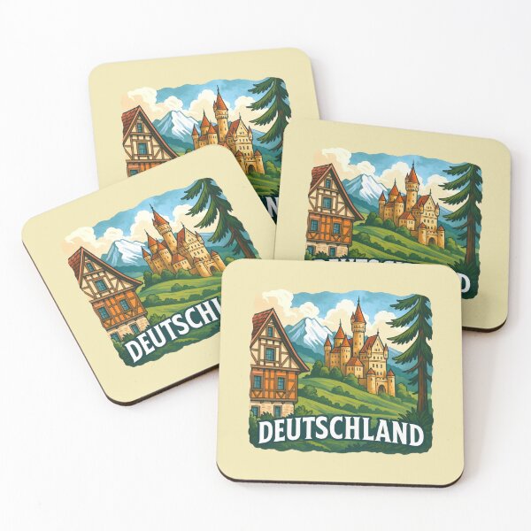 Item preview, Deutschland - Germany Heritage Scene designed and sold by Myra365Art.
