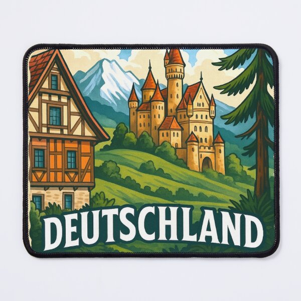Item preview, Deutschland - Germany Heritage Scene designed and sold by Myra365Art.