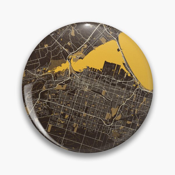 Item preview, Hamilton City Map of Ontario, Canada - Pastel designed and sold by deMAP.