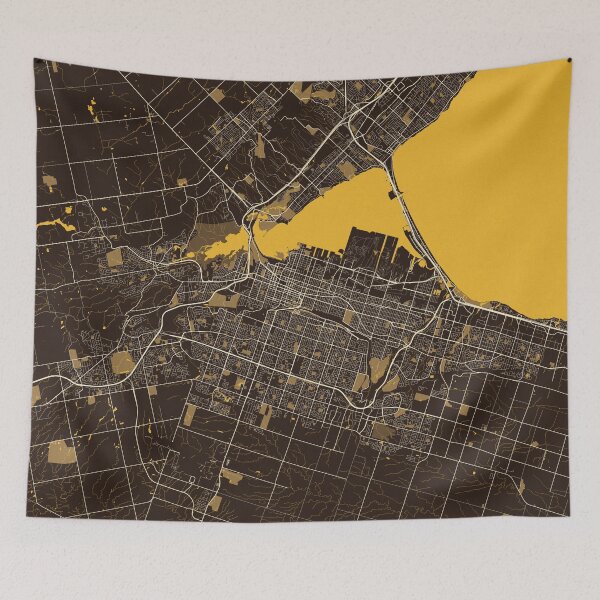 Item preview, Hamilton City Map of Ontario, Canada - Pastel designed and sold by deMAP.