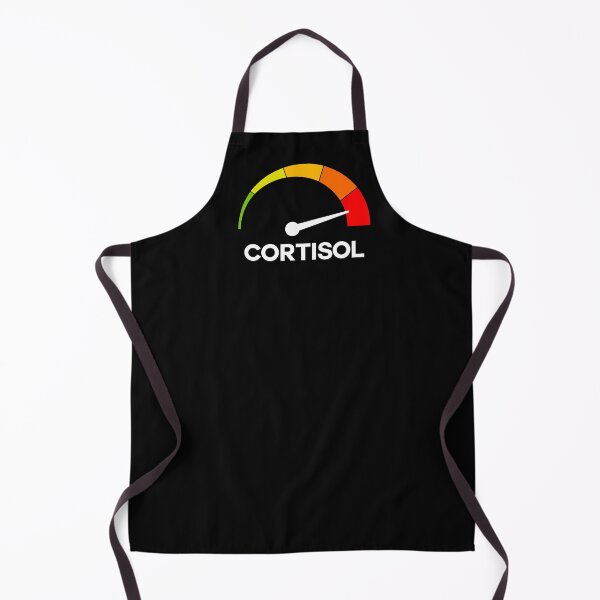 Item preview, Funny Cortisol High Level Stress Meter Meme – Anxiety & Burnout Humor Design designed and sold by artworkathome.