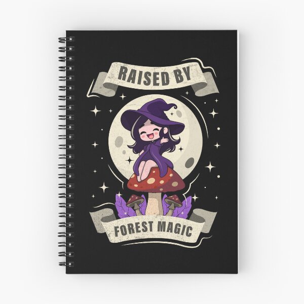Item preview, Raised by Forest Magic – Cute Witch Mushroom Cottagecore Fantasy Design designed and sold by DREEMBLOOM Designs.