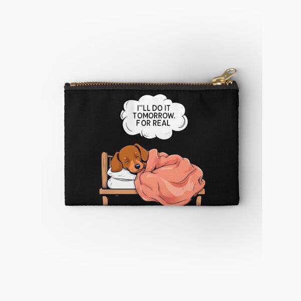 Item preview, Dachshund dog taking a nap designed and sold by NEXTLEVEL318.