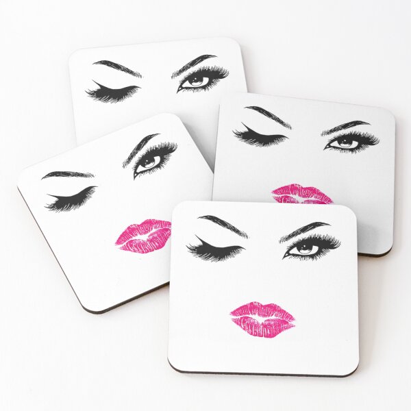 Item preview, Hot Pink Kiss Lips | Bold Minimalist Aesthetic Print Trendy Fashion Art Modern Glam Statement Design designed and sold by WavesOnOcéano.