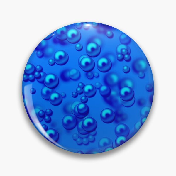 Item preview, Blue abstract pattern pearlescent pearl beads designed and sold by fuzzyfox.
