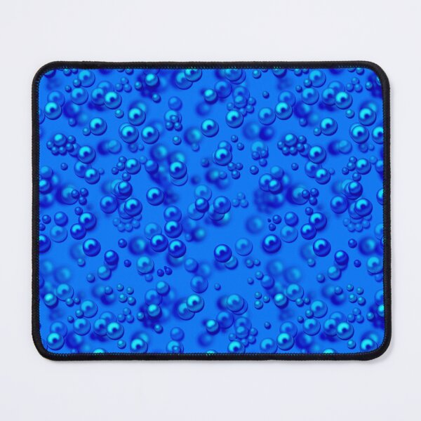 Item preview, Blue abstract pattern pearlescent pearl beads designed and sold by fuzzyfox.
