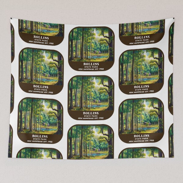 Item preview, Vintage Rollins State Park (New Hampshire) designed and sold by RabbitK.